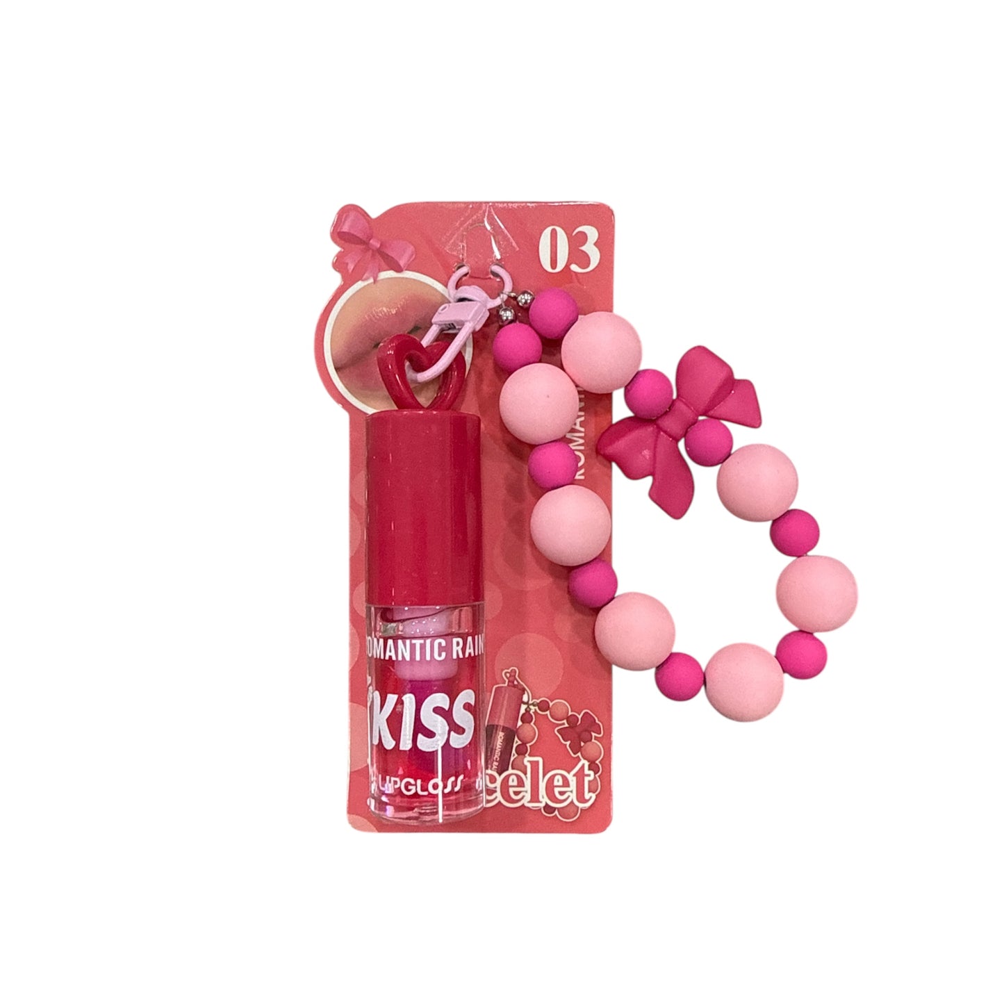 CHARM BAG lip oil bracelet