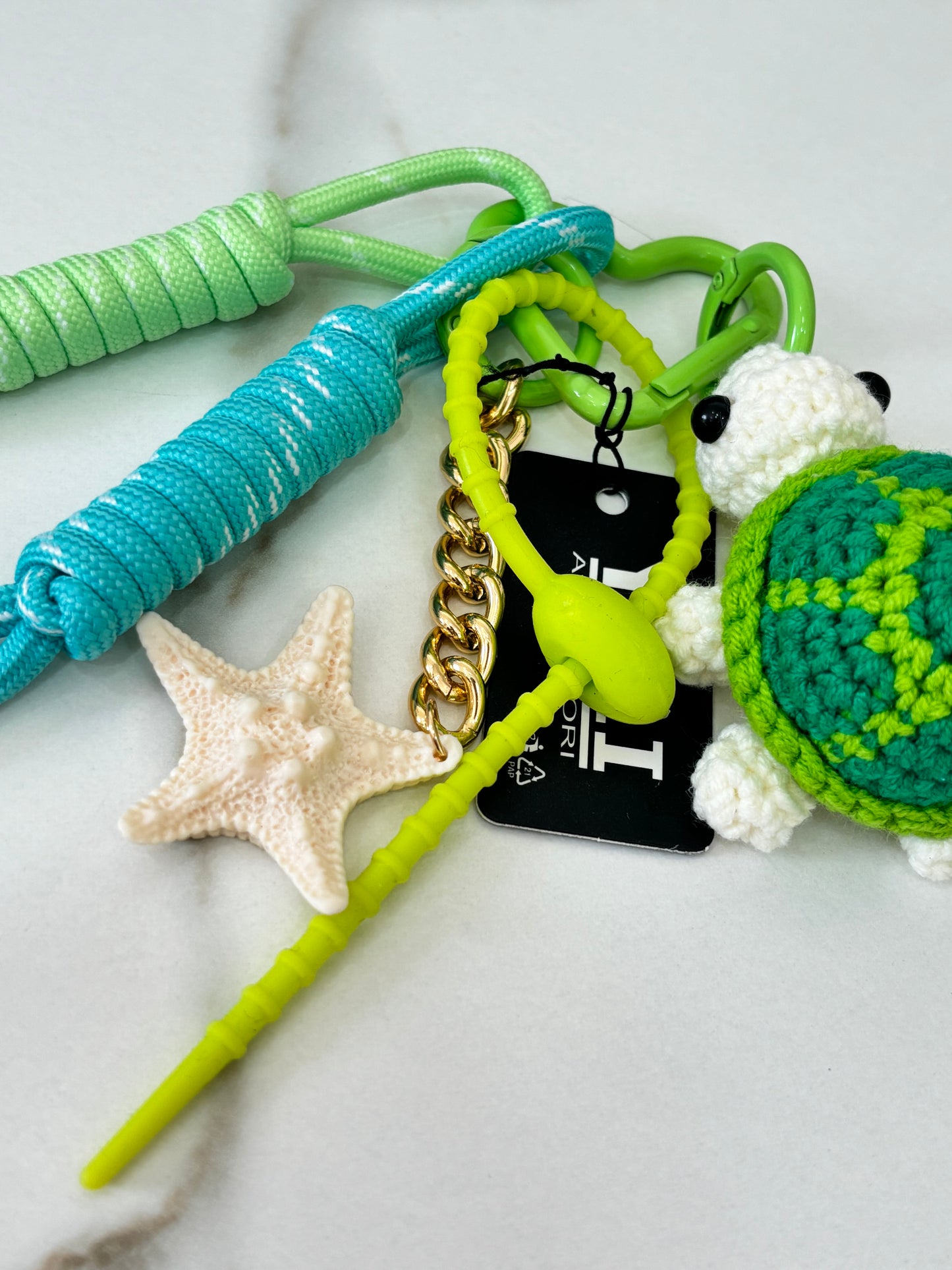 Charm bag tartaruga