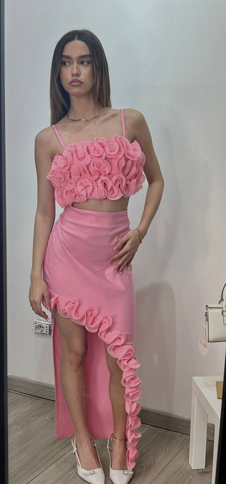 MINI DRESS ROSE