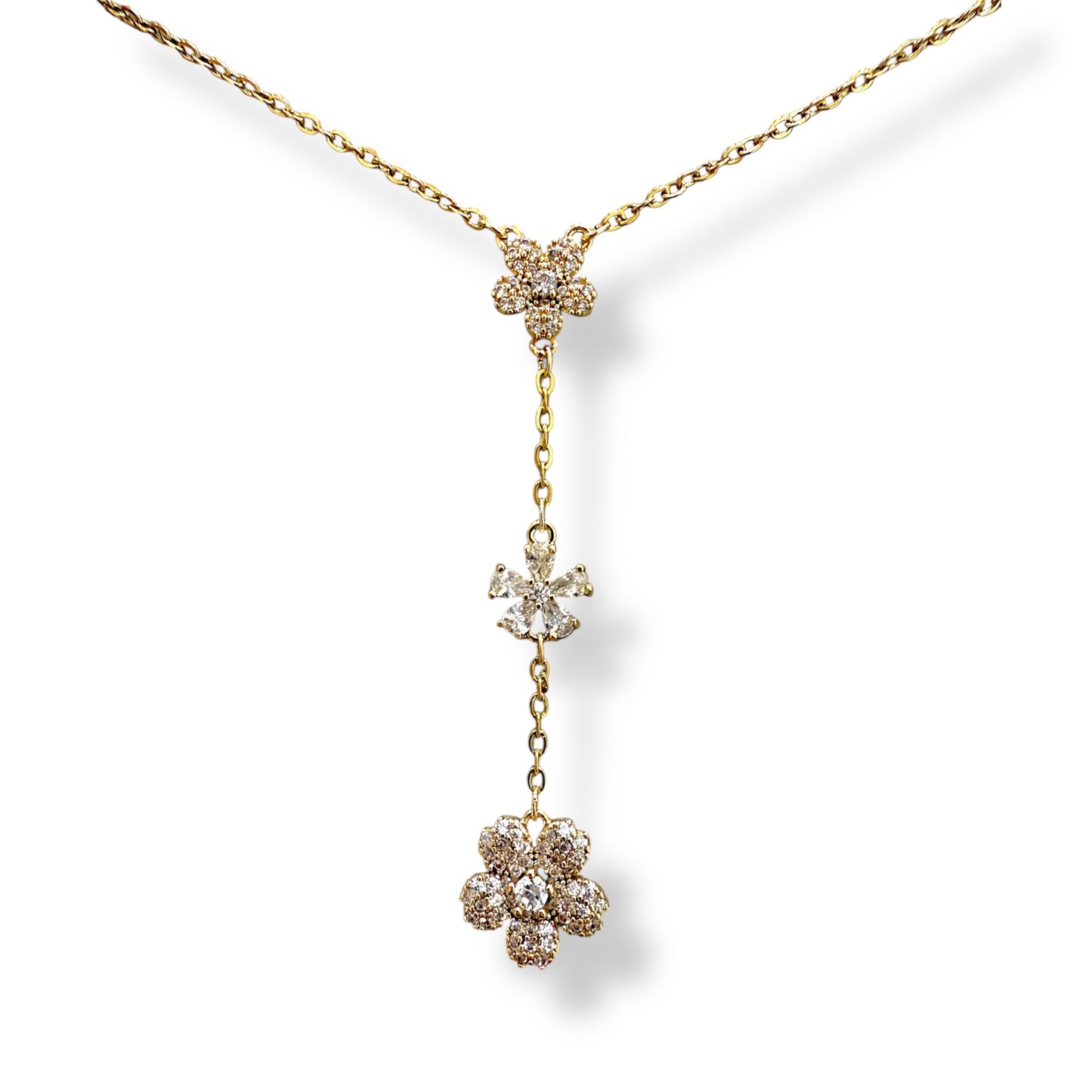 Collana cascata di fiori