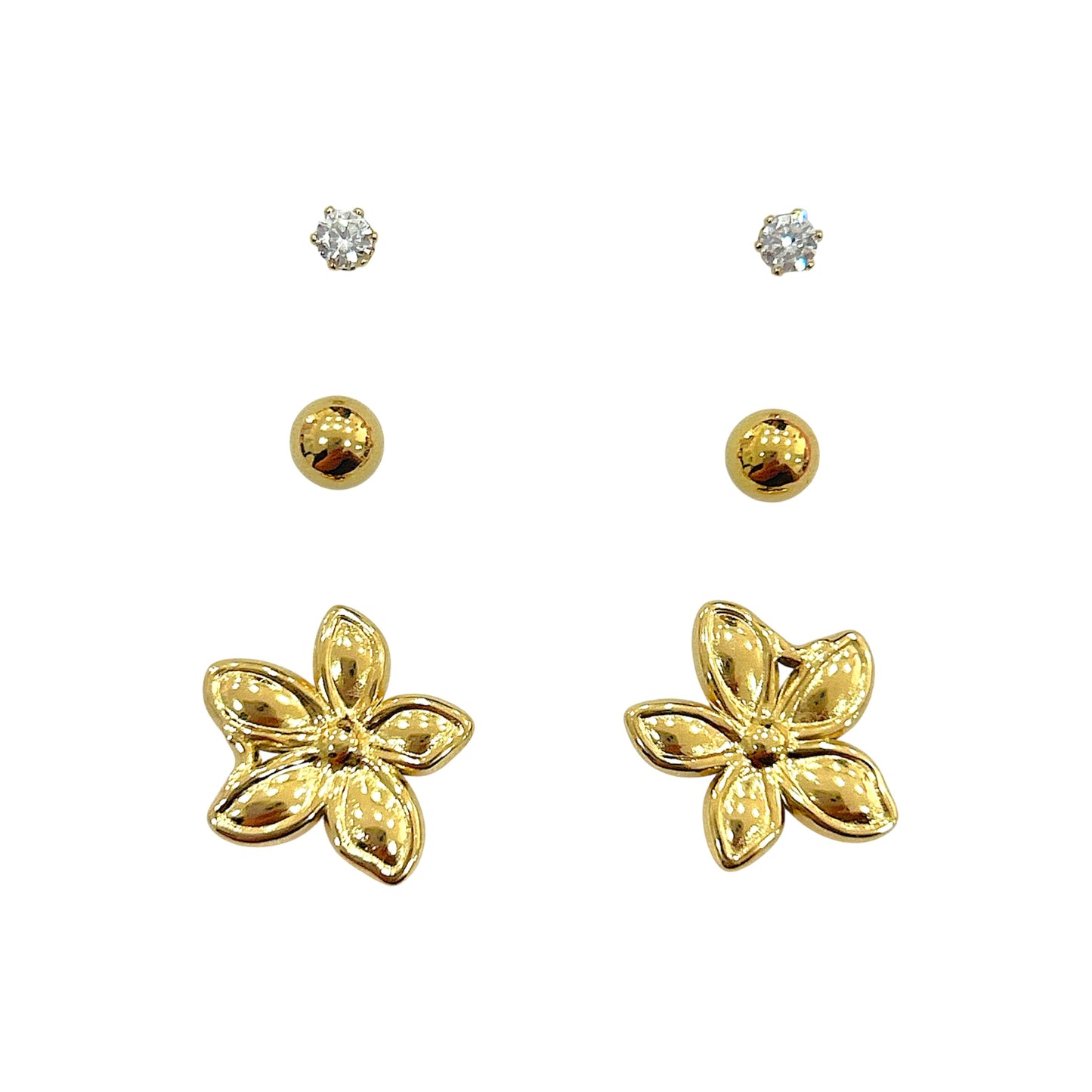 SET DI ORECCHINI FLOWER
