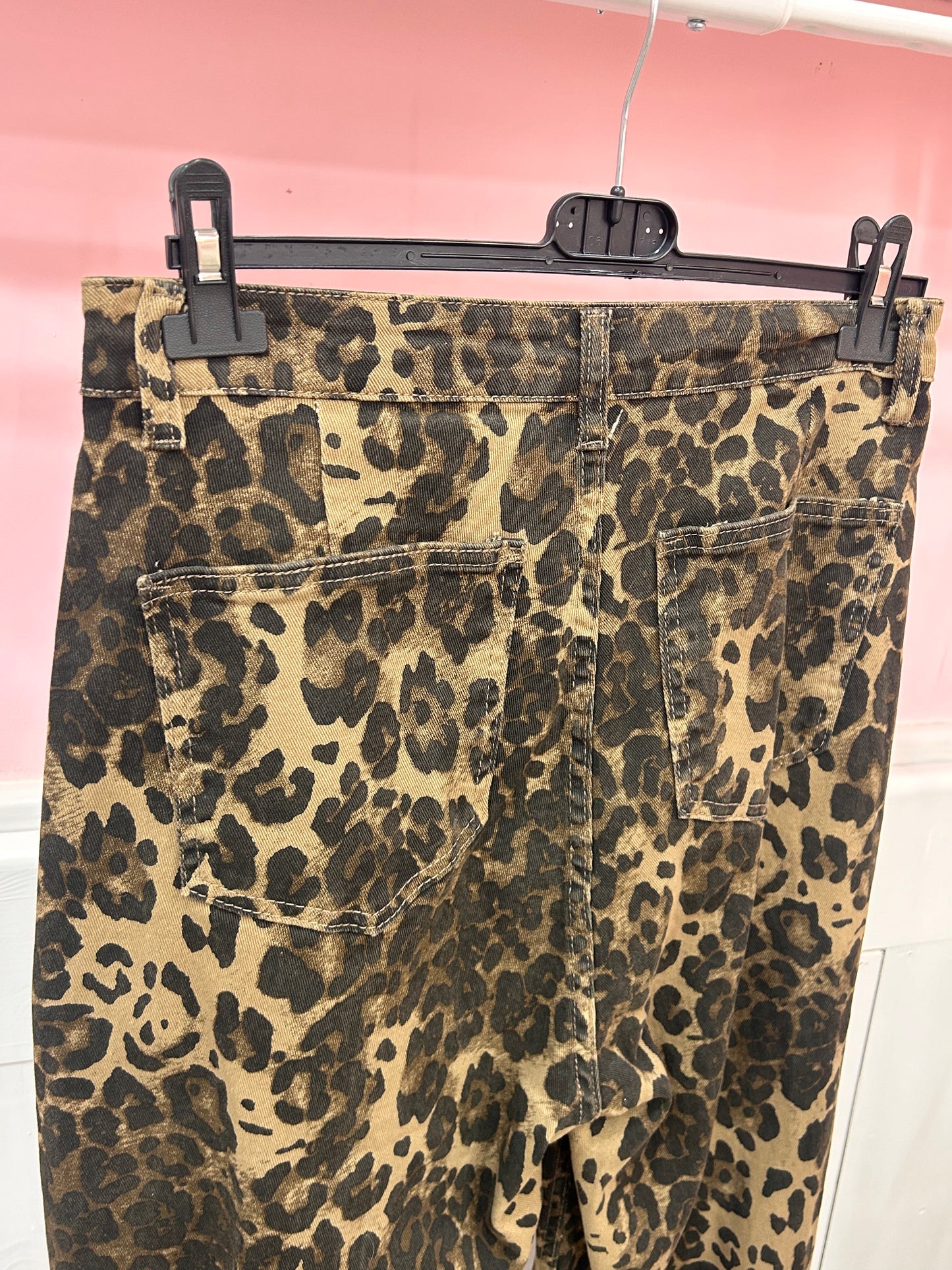 Jeans leopardato