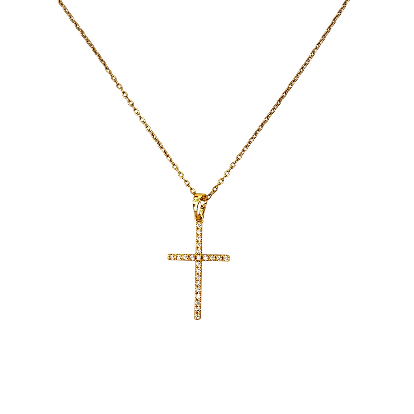 Collana croce semplice