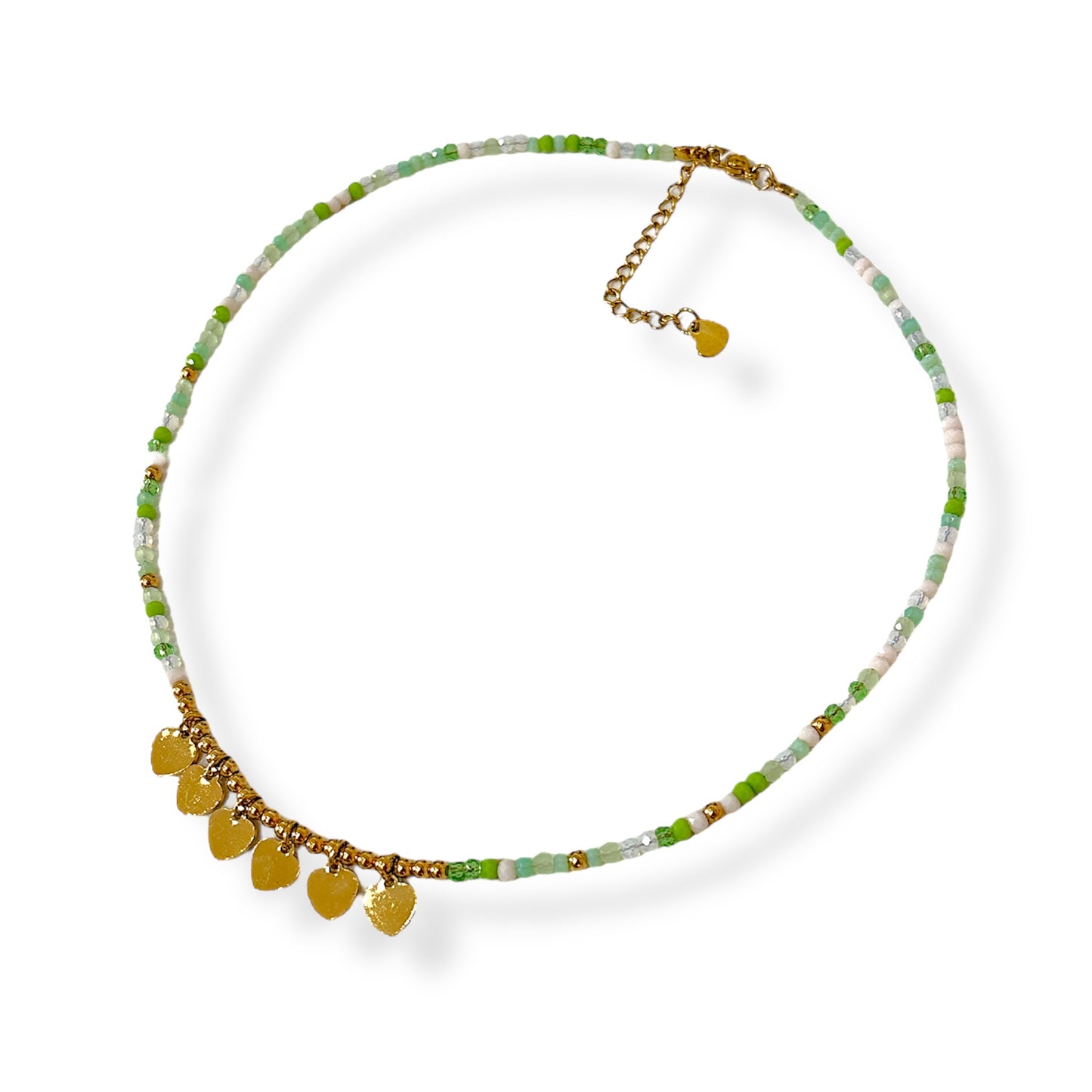 Collana pietre verdi