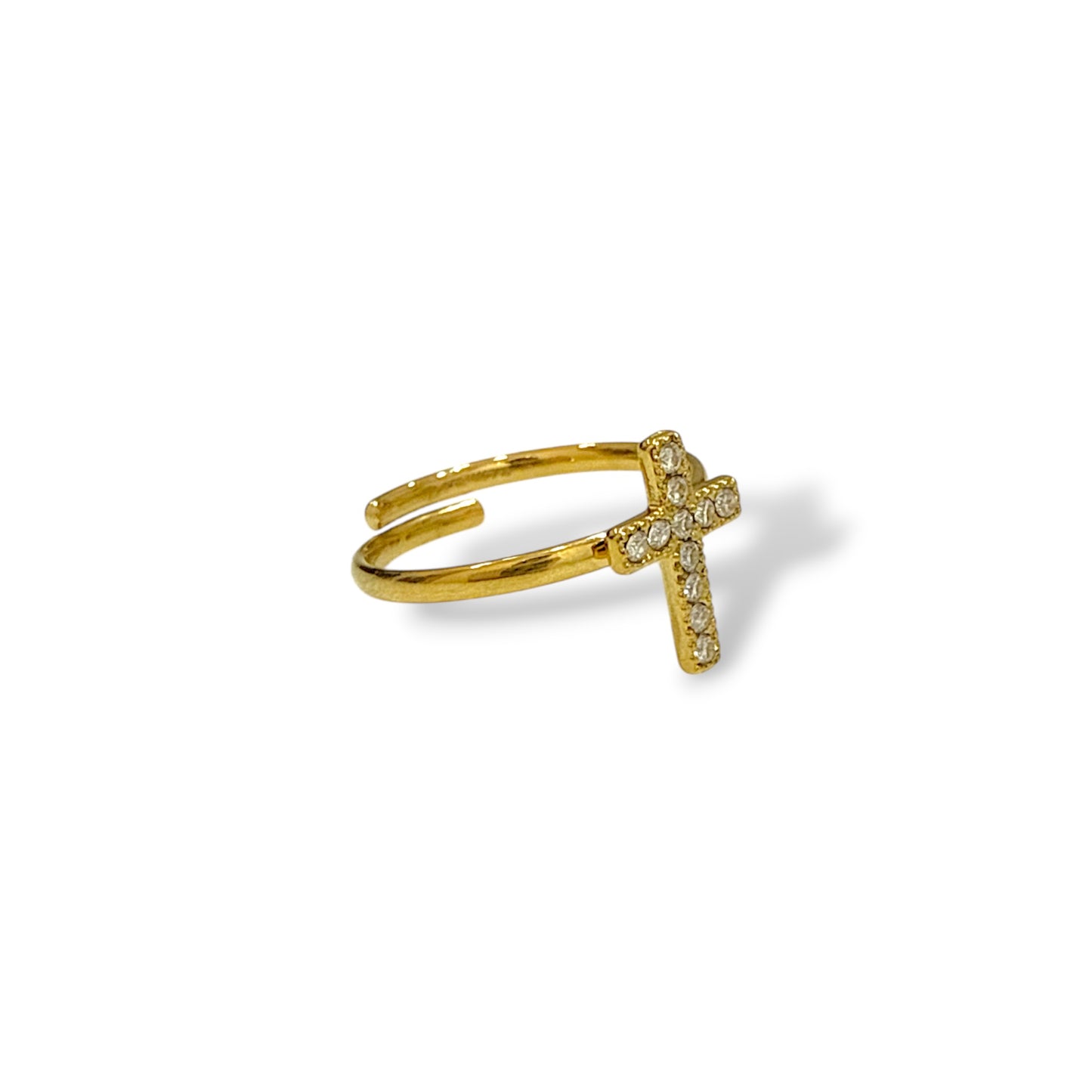 Anello Croce semplice