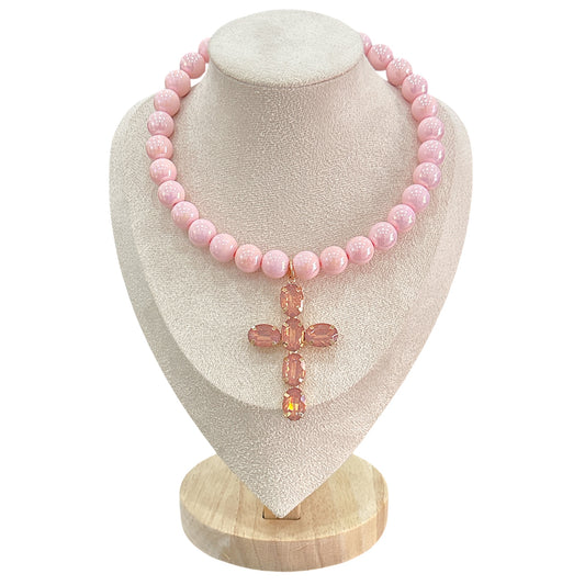 Collana Cross Color