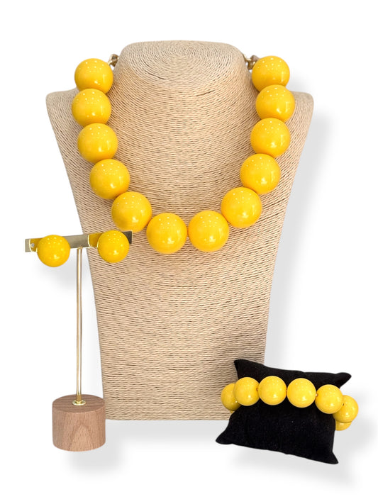 Set Maxi Perle Yellow