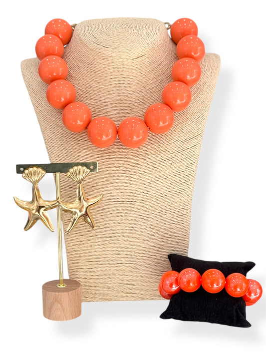 Set Maxi Perle Coral