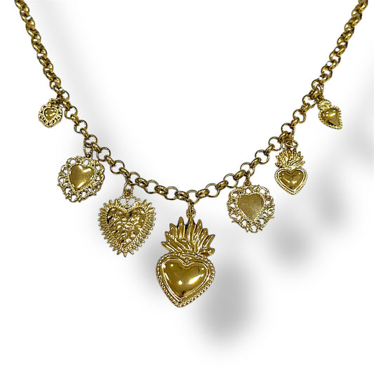 Collana cuore sacri
