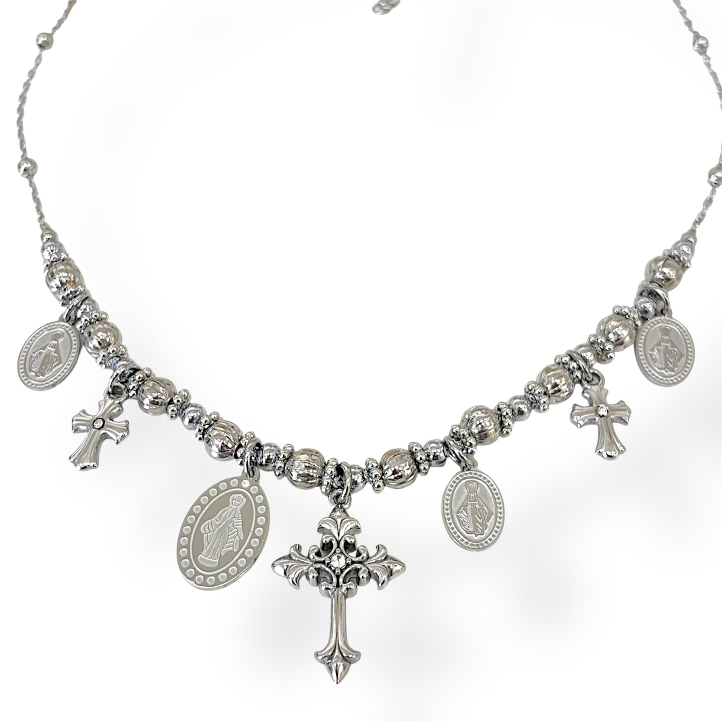 Collana Rosario Charm