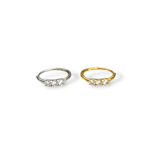 Anello Trilogy regolabile