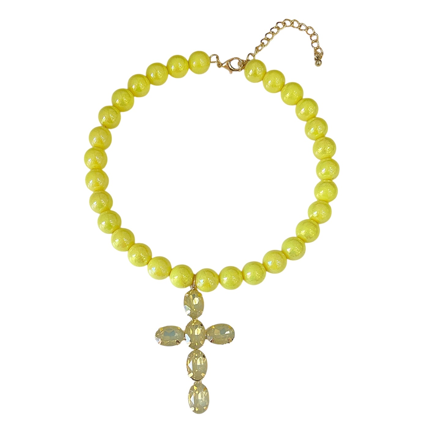 Collana Cross Color