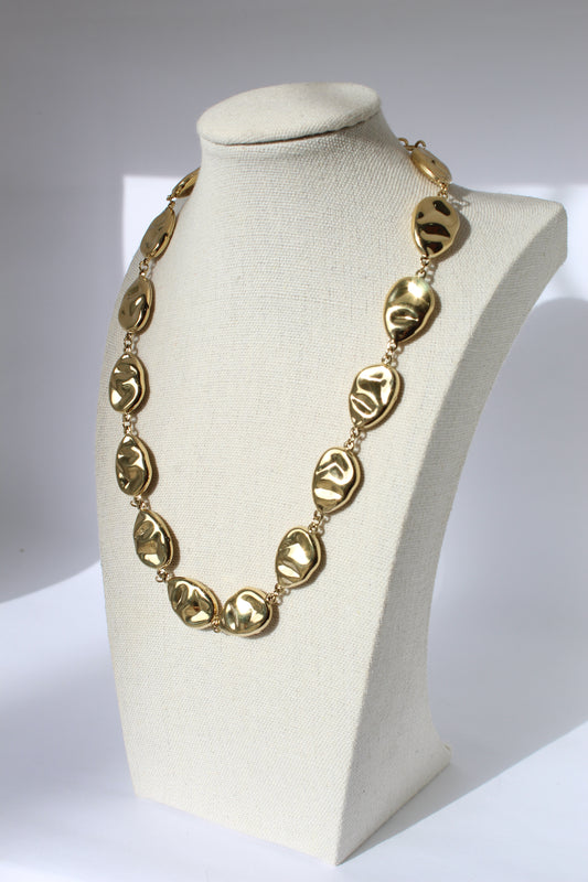 Collana “pietra martellata “