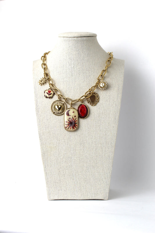 Collana “Pietra d’autunno” red