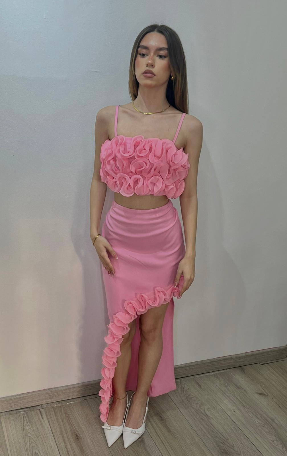 MINI DRESS ROSE