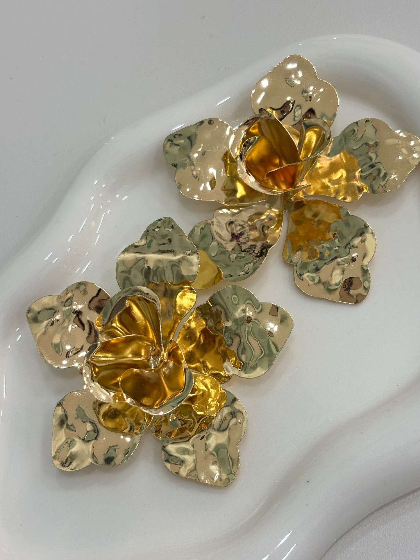 Orecchini Fiore Gold