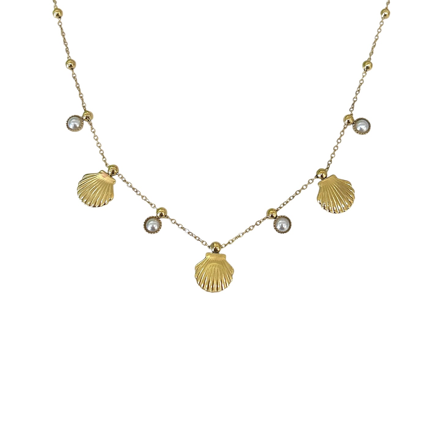 Collana Golden Shells
