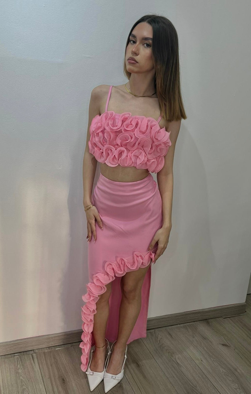 MINI DRESS ROSE