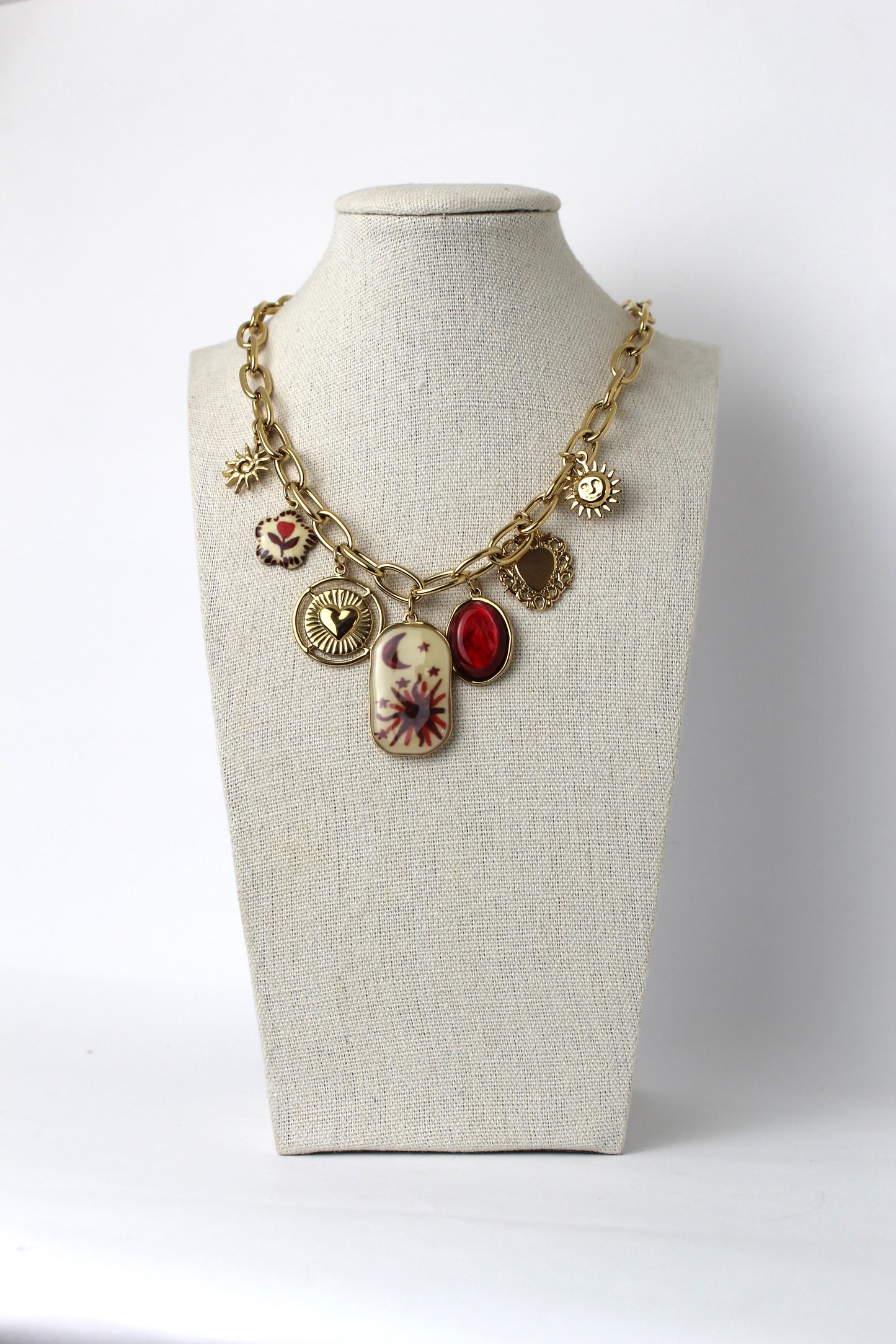 Collana “Pietra d’autunno” red