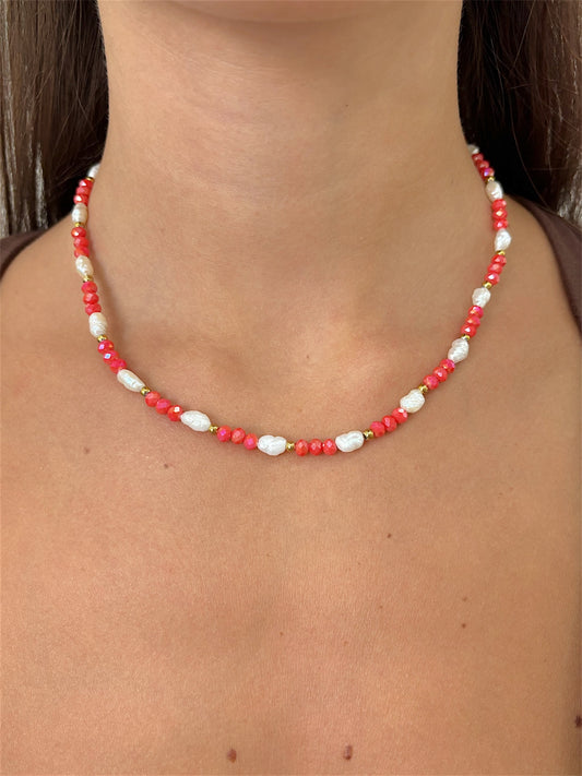 Collana corallo HAND MADE