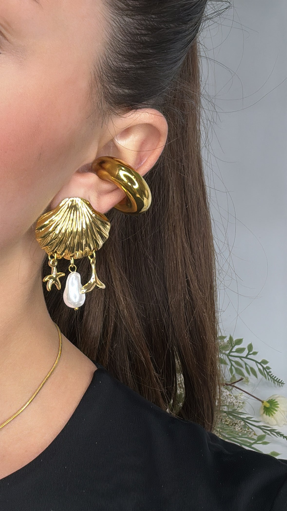 Orecchini Perla di Mare