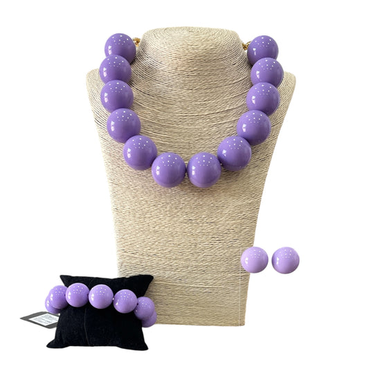 Set Combo maxi perle lilla