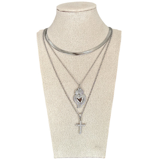 combo tris santo silver
