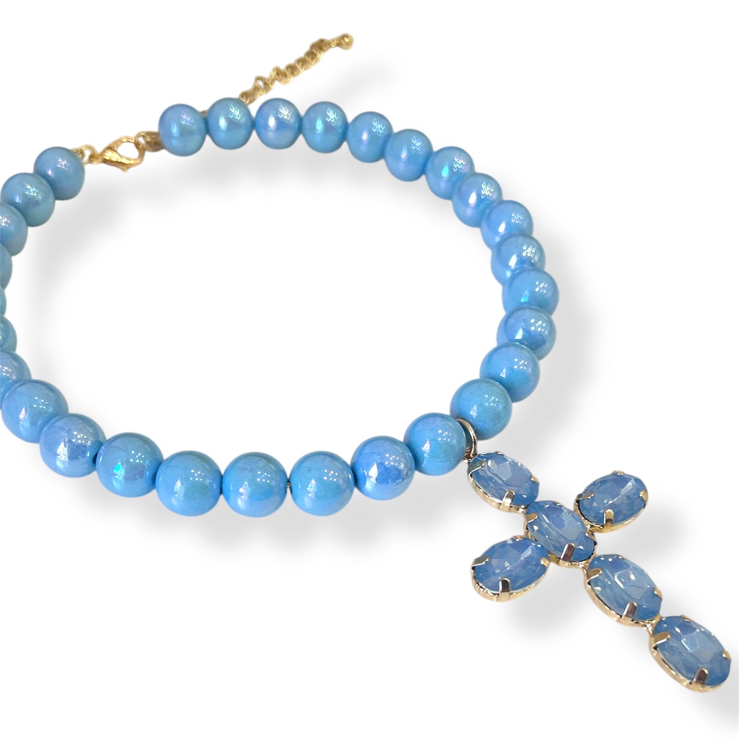 Collana Cross Color