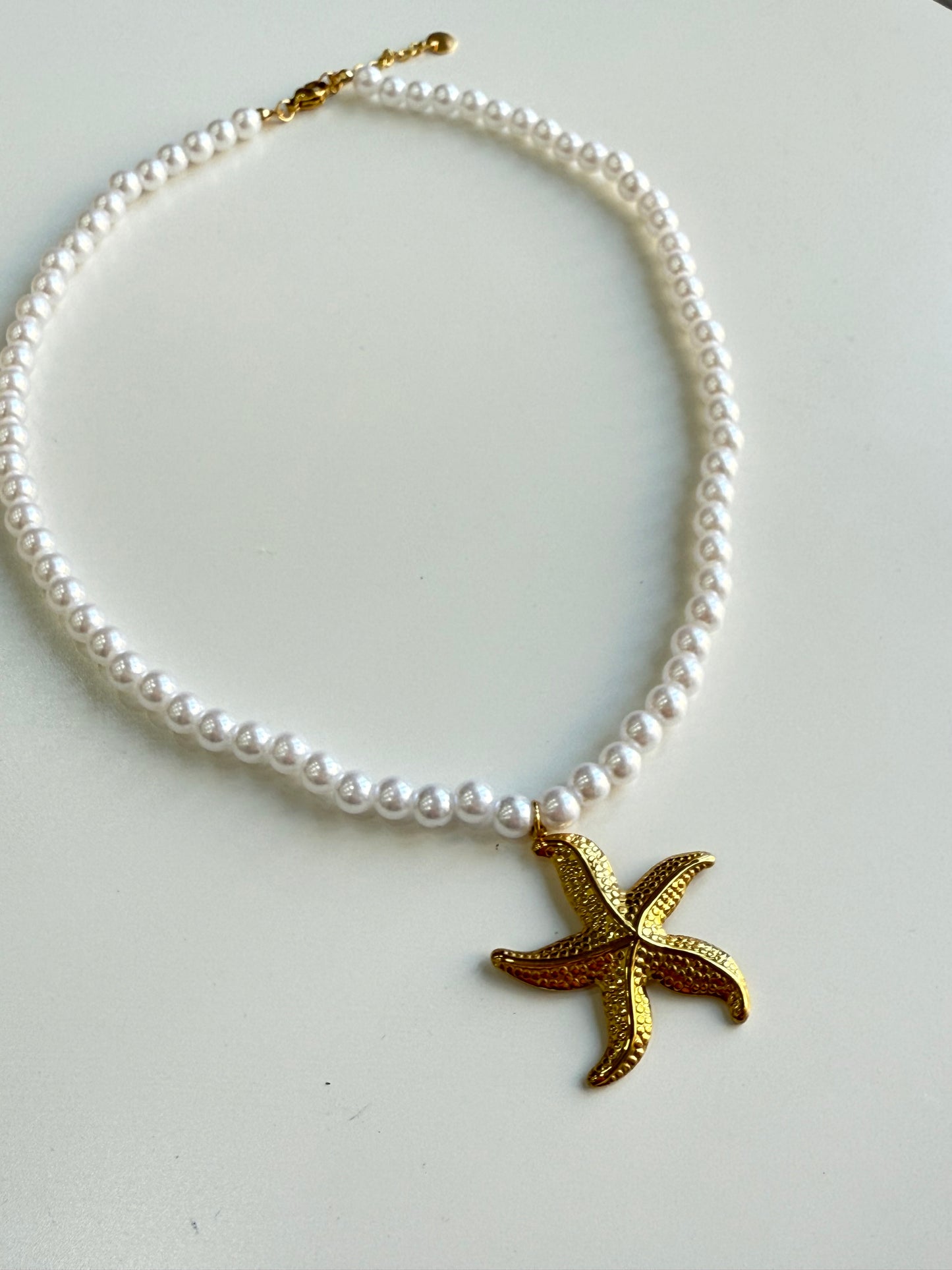 Collana Perla star