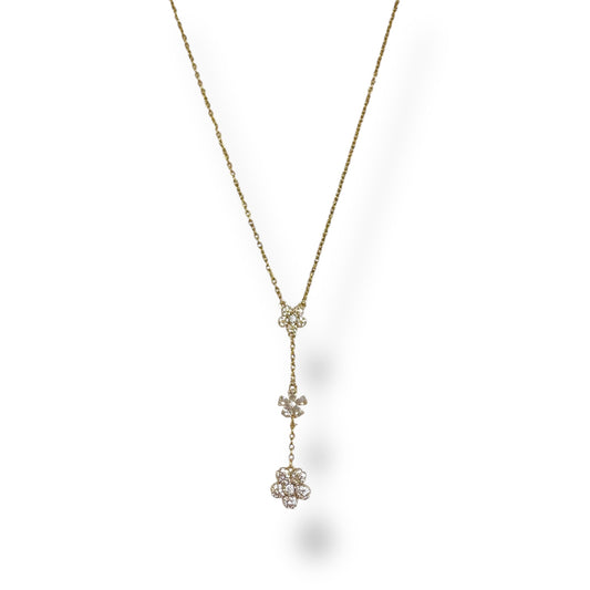 Collana cascata di fiori