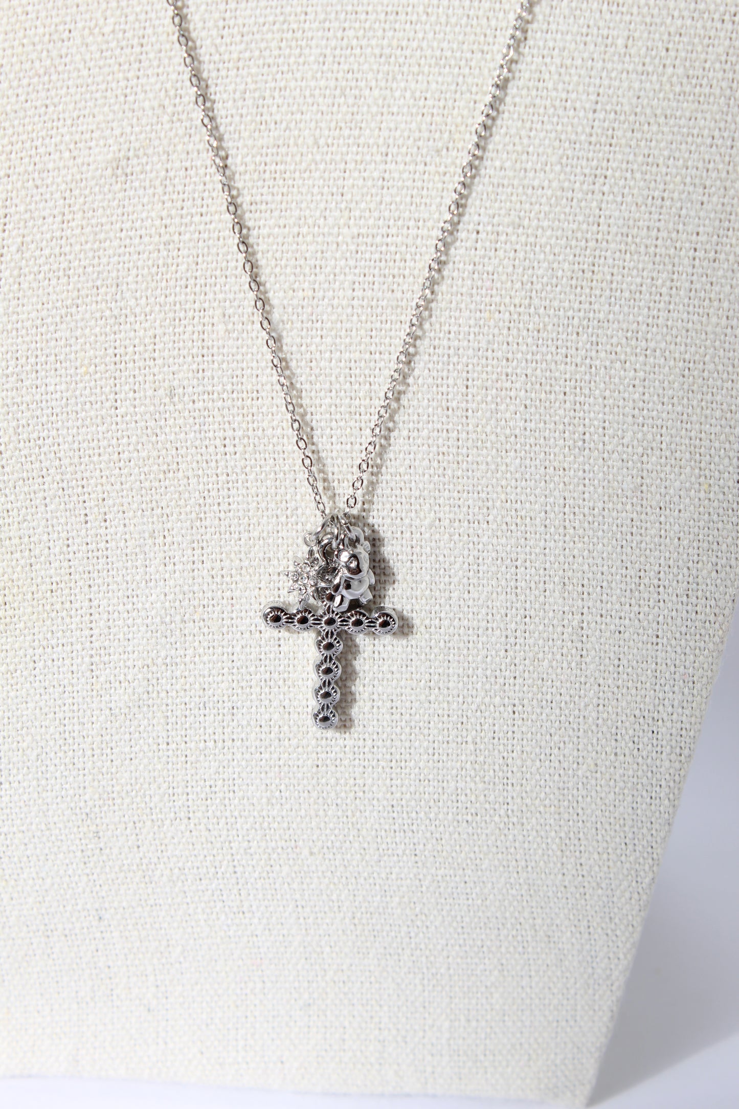 Collana “Cross teddy”
