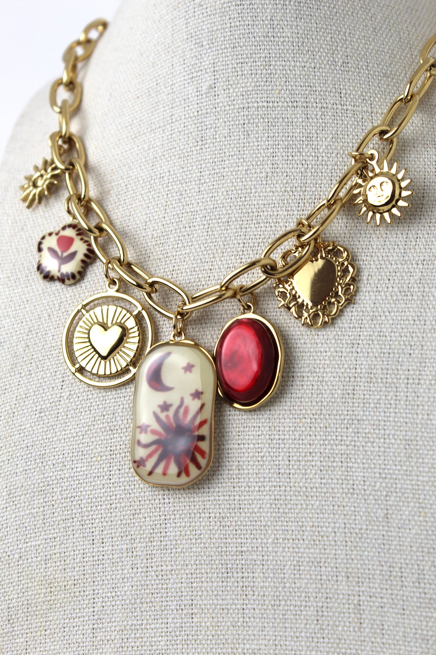 Collana “Pietra d’autunno” red