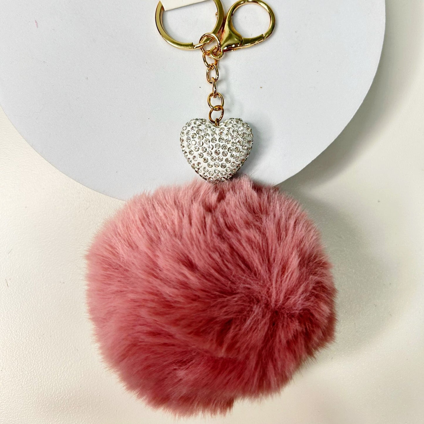 Pon Pon cuore strass