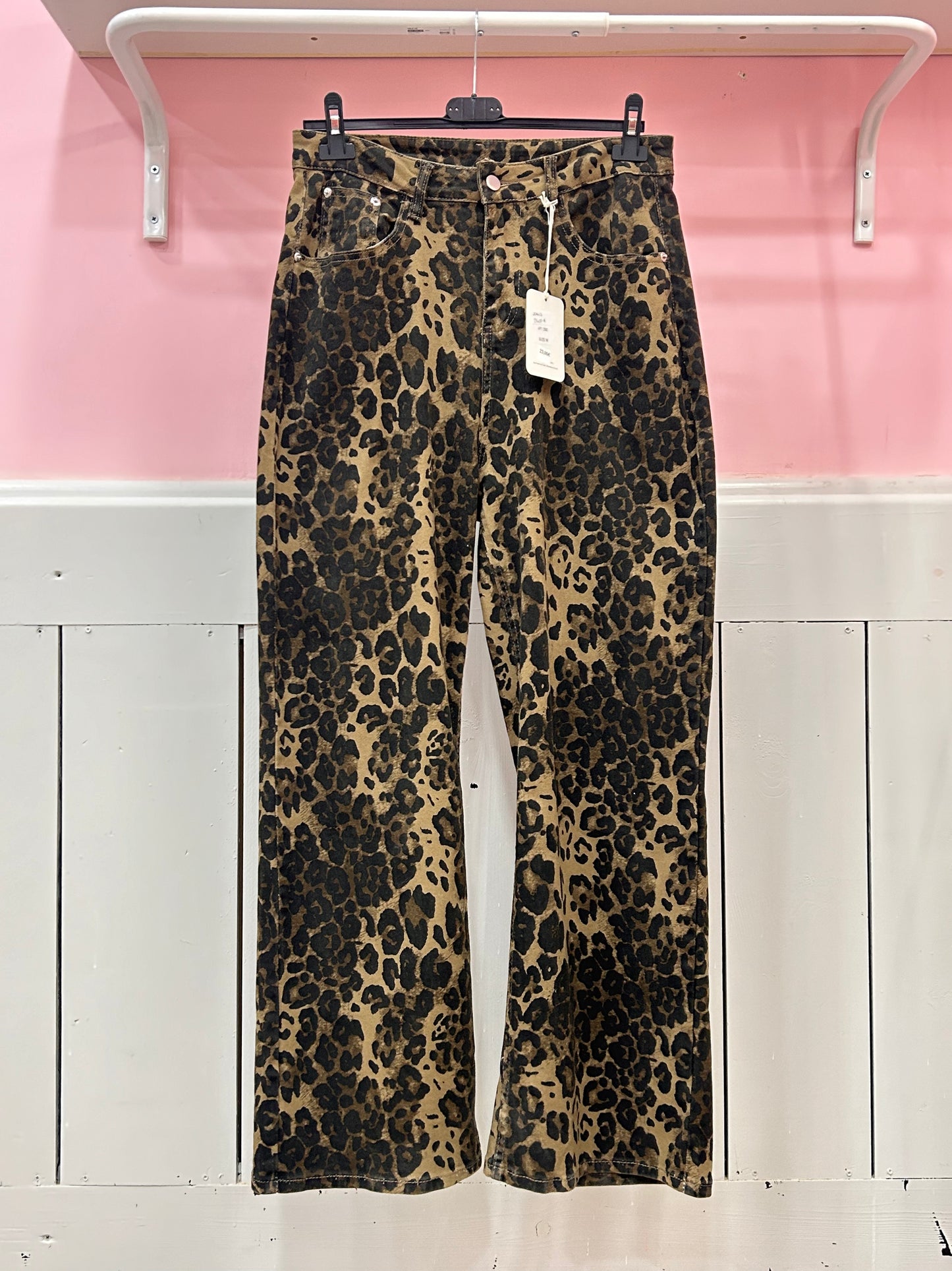 Jeans leopardato