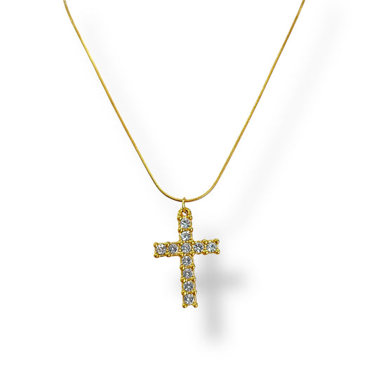 Collana Croce Vintage