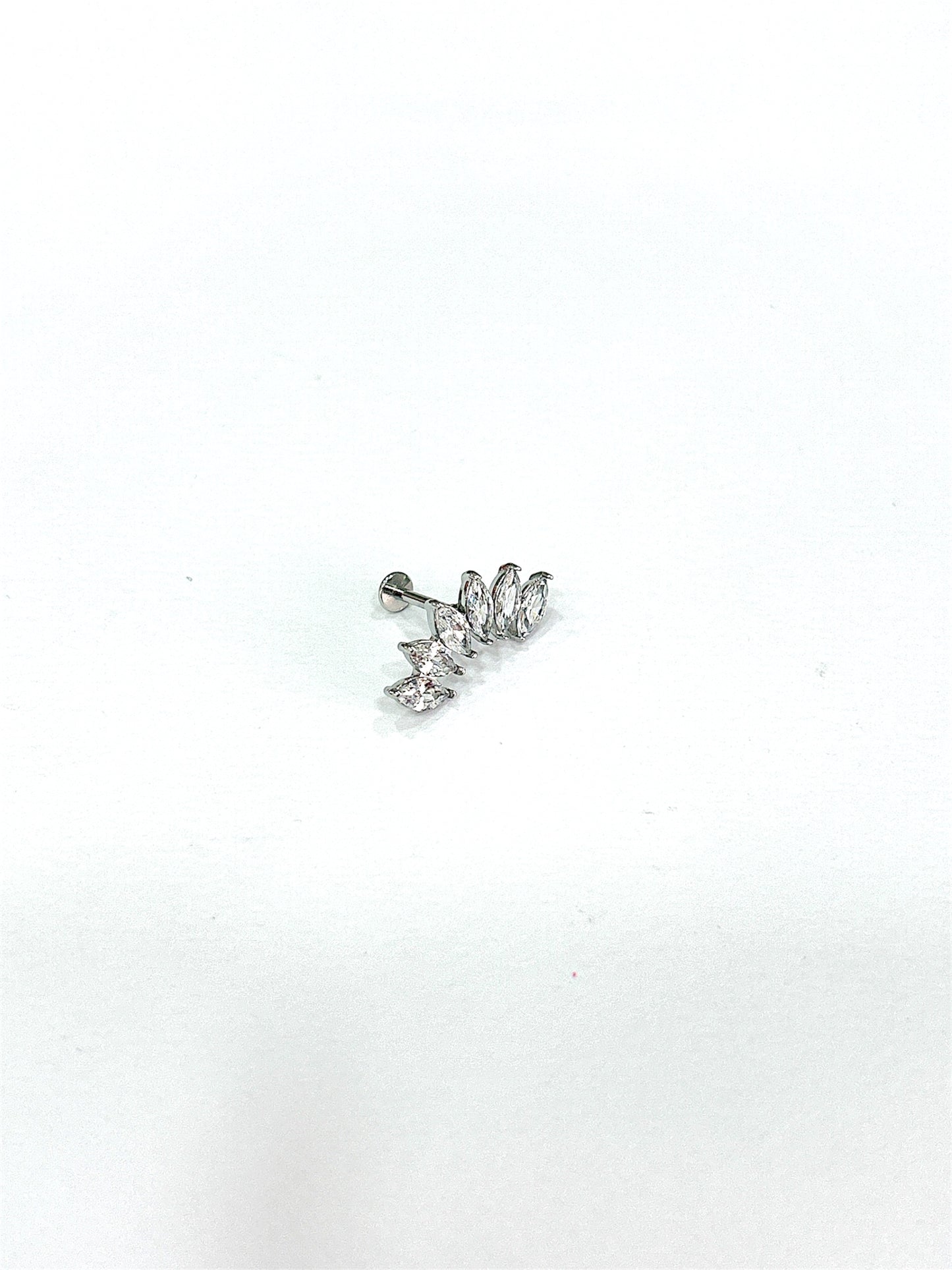 Ear cuf brilla in silver