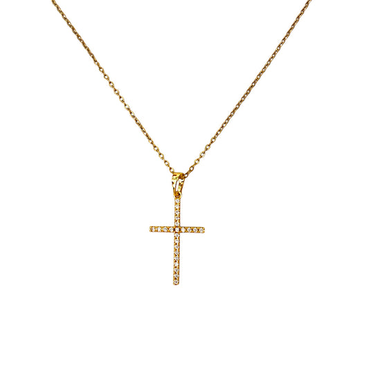 Collana croce semplice