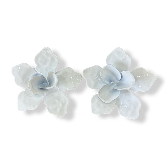 Orecchini Fiore White